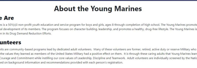 Spokane County Young Marines